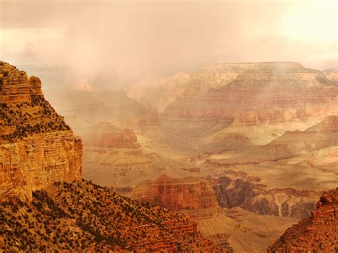 Free Download Kids N Fun Wallpaper Fog Filled Morning Grand Canyon