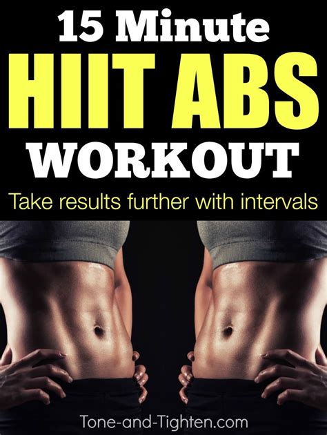 Hiit Ab Workout At Home Work It Hiit Abs Ab Workout At Home