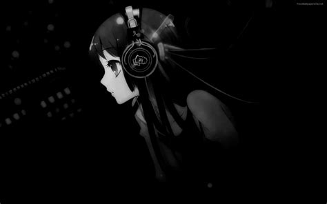 Background Anime Girls Dark Download 1440x2560 Wallpaper Black Hair