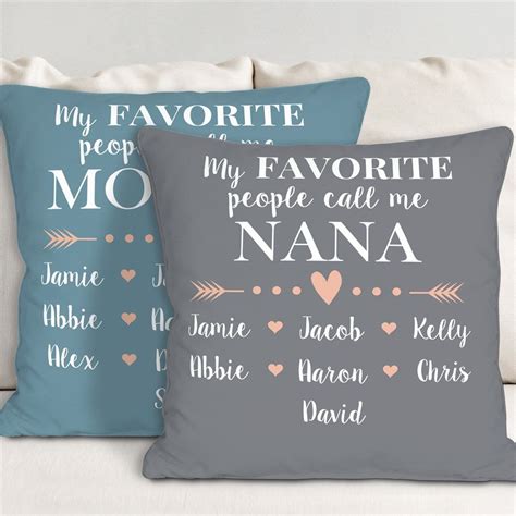 Personalised Ts Diy Personalized Throw Pillow Pillow T