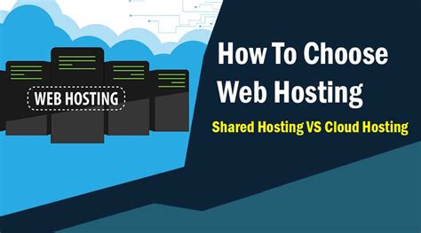 How To Choose Web Hosting Shared Hosting Vs Cloud Hosting Aitechtonic