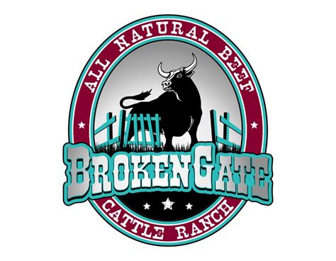 Logo For Brokengate Cattle Ranch Or Simply Brokengate
