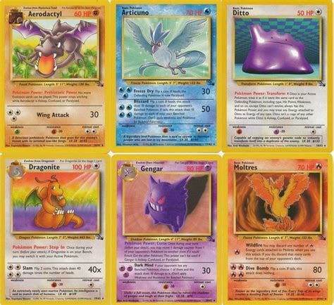 Maybe you would like to learn more about one of these? Rare Non Holo Fossil Pokemon Cards All 16 Available! | eBay