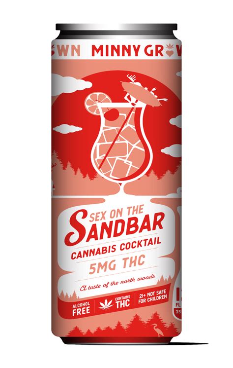 Minny Grown Beverage Sex On The Sandbar Cannabis Cocktail
