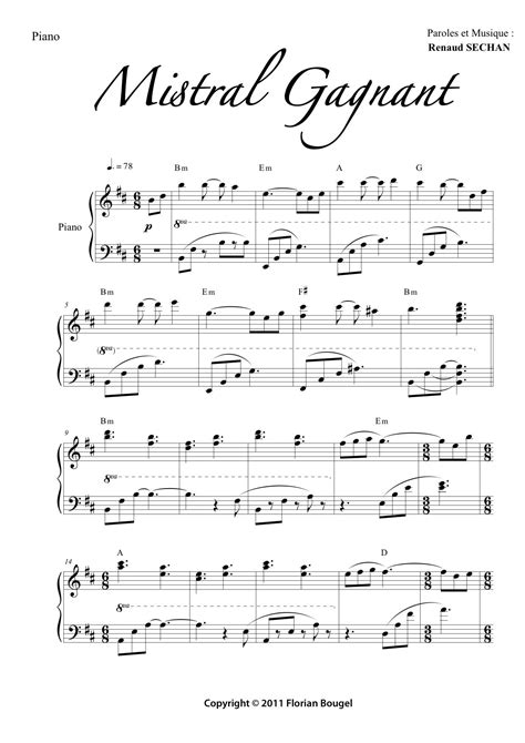 Chansons simples sans accords barrés. Piano sheet, Piano, Piano sheet music