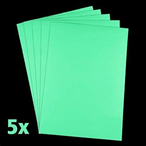 Glow In The Dark Paper At Rs 70piece Glow In Dark Sticker In New