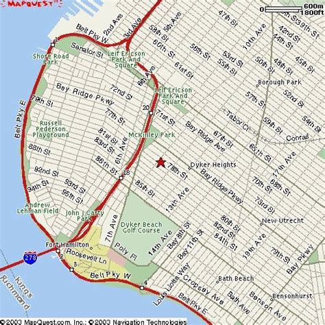 Brooklyn Map Brooklyn New York New York Life