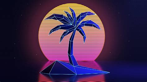Synthwave Retro Screensaver Wallpapers Wallpaper Cave