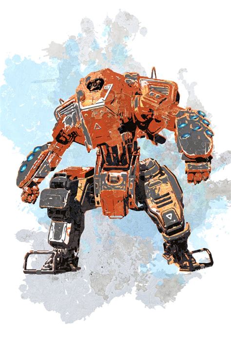 Titanfall 2 Scorch Prime Fan Art Wall Art Poster Game Poster Etsy