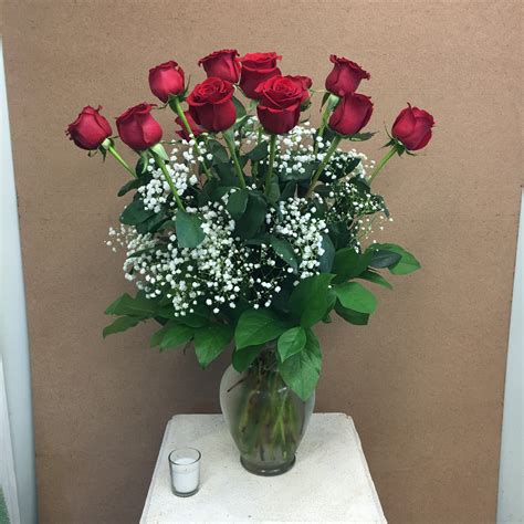 1 Dozen Premium Long Stem Red Roses In Peabody Ma Evans Flowers