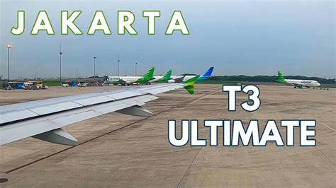 Pushback Take Off Jakarta Citilink Airbus A320 QG 936 PK GLW YouTube