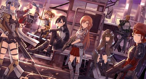 The gun world in sword art online season 2 is a change of pace from the two fantasy worlds of season 1. Sword Art Online 2 Fanart - Sword Art Online II Fan Art ...