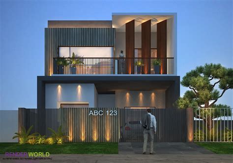 Latest Modern Exterior Modern House Front Elevation Designs
