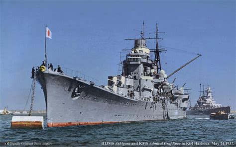 One Of The Best Looking Heavy Cruisers Of World War Imperial Japanese Navy Myoko Class