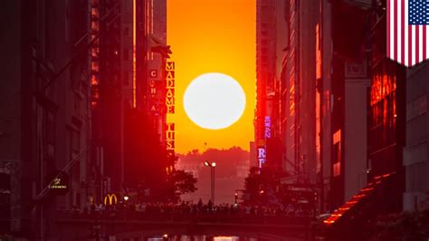 Manhattanhenge Nycs Most Spectacular Sunset Explained Tomonews