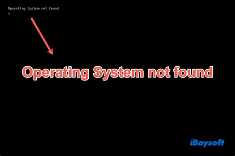 Solved Windows Says Operating System Not Found When Booting