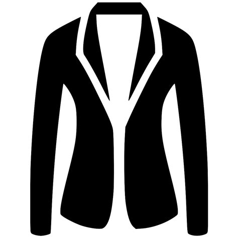 Suit Cloth Fashion Vest Coat Jacket Svg Png Icon Free Download 496687