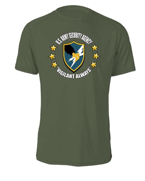 Us Army Security Agency Cotton Shirt