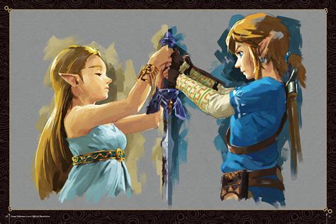 A good campfire doesn't happen; The Legend of Zelda: Breath of the Wild-Creating A Champion #TPB_(Part_1) - Read The Legend of ...
