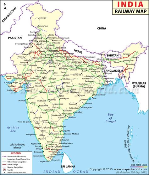Indian Railway Map India World Map North East Indian Hindu Symbols