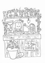 Twig Booth Garden Digi Stamps sketch template