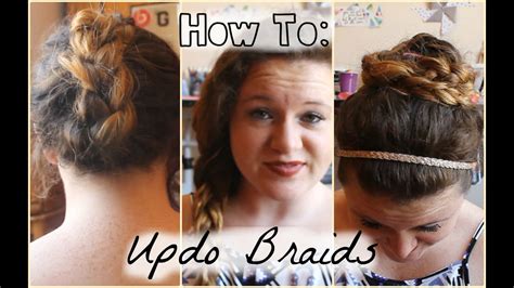 how to braided updos youtube