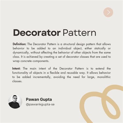 Decorator Pattern Object Oriented Design Pattern Pdf