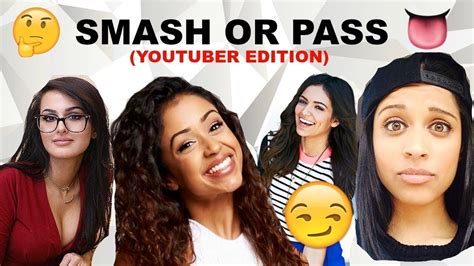 Smash Or Passyoutuber Edition Youtube