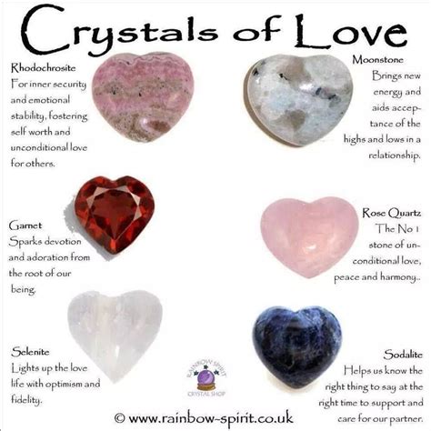 Crystals For Love Crystal Healing Stones Crystals And Gemstones