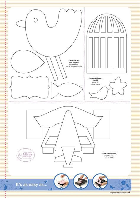 Free Templates Archives Papercraft Inspirations