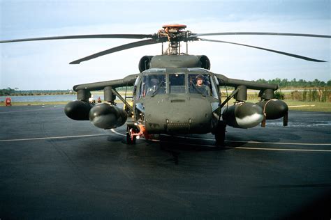 A Front Ground View Of The Uh 60 Black Hawk Blackhawk Helicopter