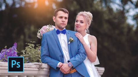 how to edit wedding photo edit photoshop tutorial youtube