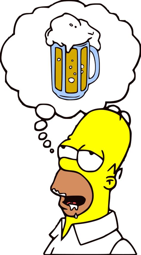 Homero Y Cerveza Png