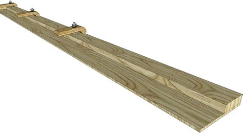Jointing Sled Jig For Long Boards Via Table Saw 3d Model