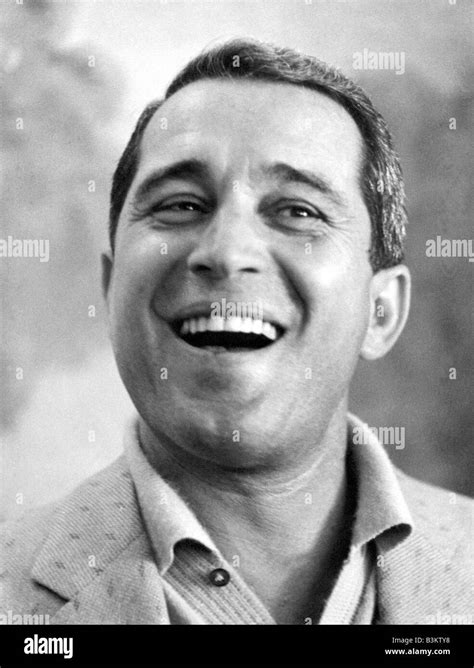 Perry Como Us Singer And Actor Stock Photo Alamy