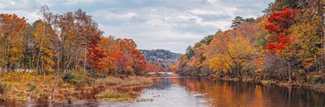 See The Oklahoma Fall Foliage On Hike Broken Bow Cabin Lodging