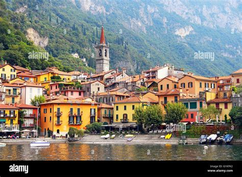 Varenna Town On Como Lake In Italy Stock Photo Royalty Free Image