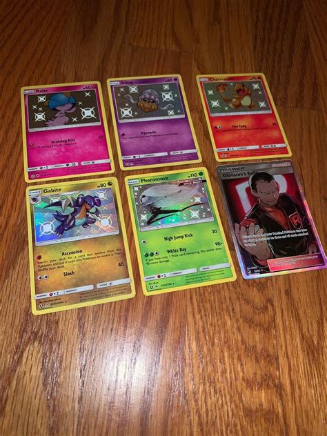 Check spelling or type a new query. Pokemon Hidden Fates 5 Shiny Cards Lot & Full Art | Pokemon, Cards, Fate