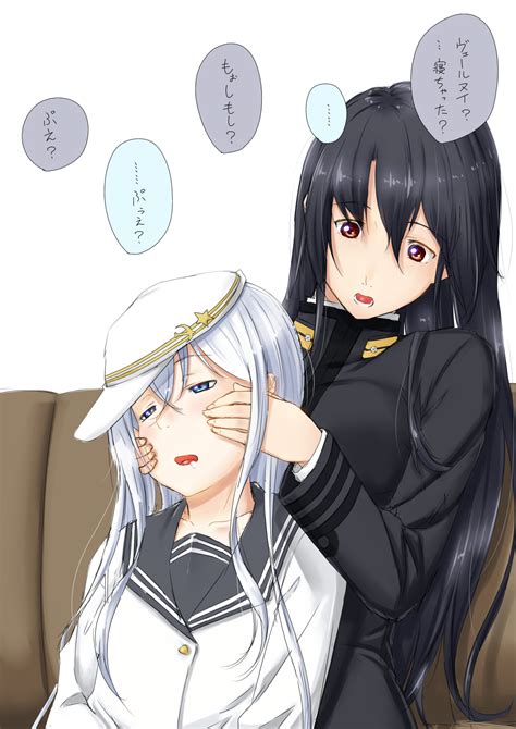Hibiki Female Admiral Verniy And Tatebayashi Sakurako Kantai