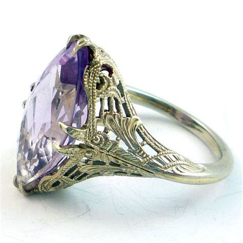 Im In Love With This Antique Art Deco Lavender Amethyst