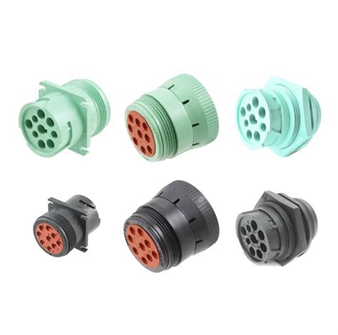 Automotive Deutsch Connector Male Female 9 Pin Sae J1939 Connector For