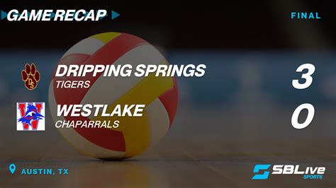 Dripping Springs Vs Westlake Girls Volleyball Nov 7 2023