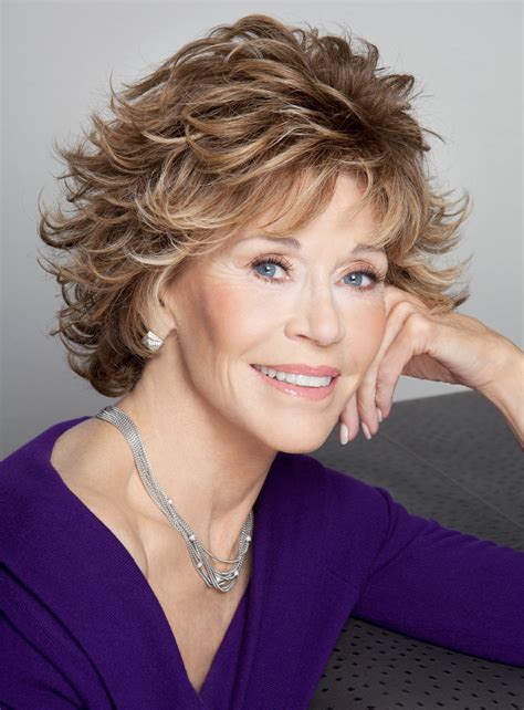 Jane fonda's hairstyles and wigs are variations that range from blonde hair to. Jane Fonda Haircut Wavy Layered Synthetic Hair Capless ...