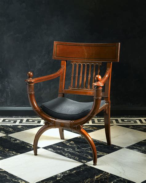 Georges Jacob (attributed to), A Directoire fauteuil attributed to Georges Jacob after a design 