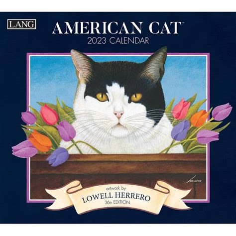 Lang 2023 American Cat Wall Calendar 24991001889 Blains Farm And Fleet