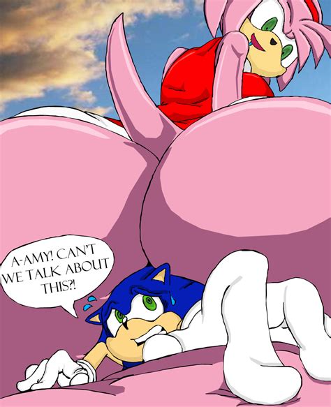 Rule 34 Amy Rose Ass Giantess Huge Ass Macro Sonic