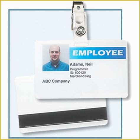 Free Employee Badge Template Of 10 Best Ms Word Id Badge Templates For