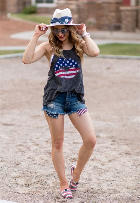 Five 4th Of July Outfit Ideas Glamour Zine 4th Of July Outfits Outfits Cute Outfits