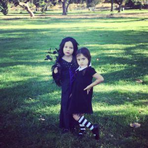 DIY Morticia And Wednesday Addams Halloween Costumes CATHIE FILIAN S