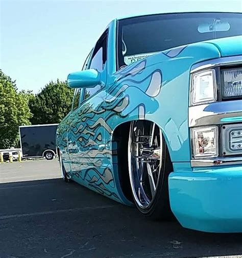 Bagged Trucks Custom Chevy Trucks Gm Trucks Mini Trucks Cool Trucks